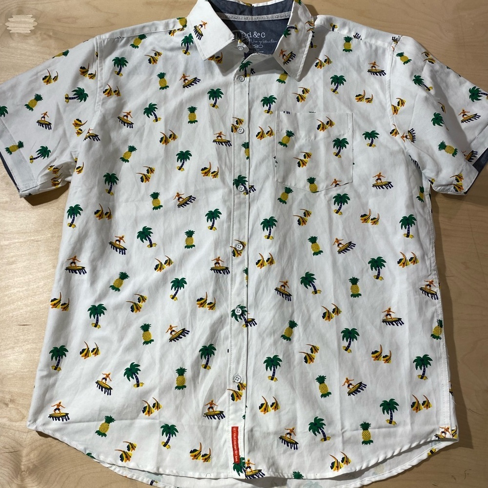 pd&c Button Up Shirt Size 1X (KW